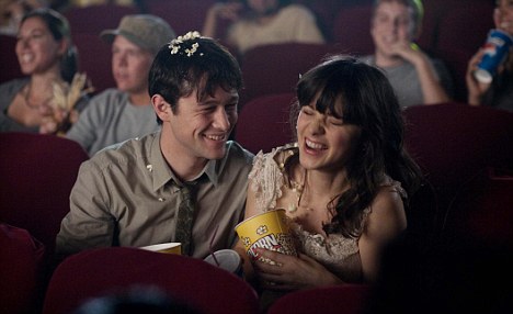 26-8-2009 (500) Days of Summer film stills  Pictured: Zooey Deschanel, Joseph Gordon-Levitt Pic supplied: PLANET PHOTOS Contact Telephone Number: +44 (0)20 8883 1438